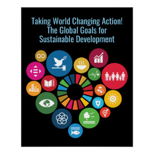 Global Goals Poster Meaningful Personalized Gifts 