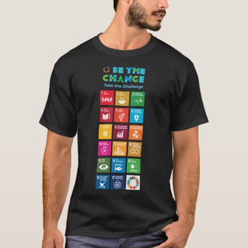 Global Goals Poster  UN SDGs 2030 Poster  United N T_Shirt