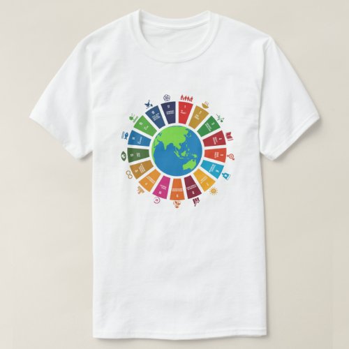 Global Goals UN SDG 2030 T_Shirt