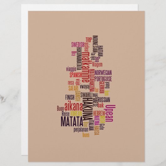 Global Groove: Hakuna Matata in Every Language (Front/Back)