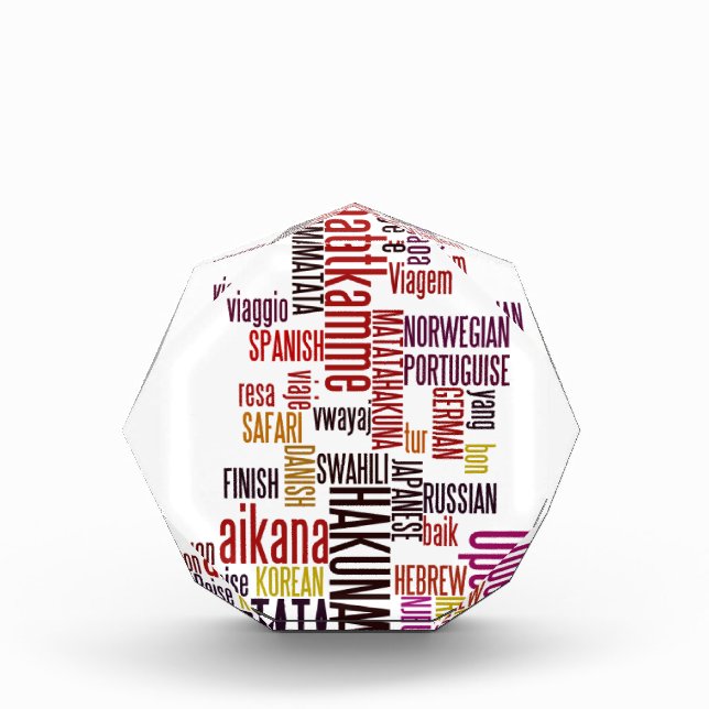 Global Groove: Hakuna Matata in Every Language Award (Front)