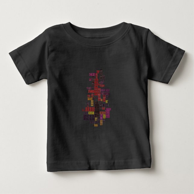 Global Groove: Hakuna Matata in Every Language Baby T-Shirt (Front)