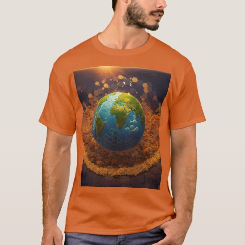 Global Harmony Peace and Unity T_Shirt