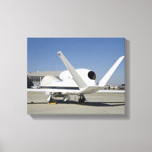 Global Hawk unmanned aircraft 2 Canvas Print