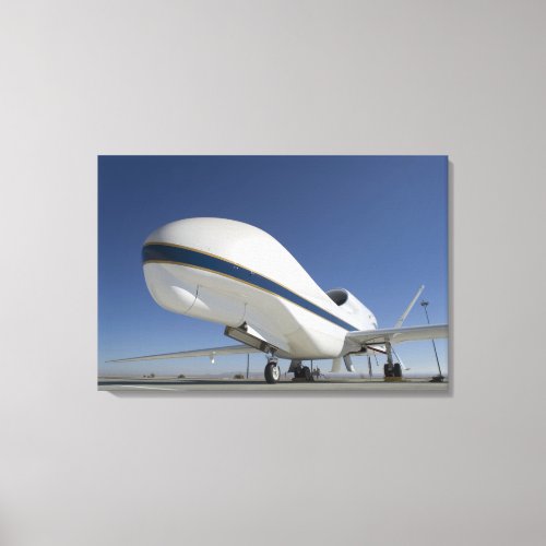 Global Hawk unmanned aircraft Canvas Print
