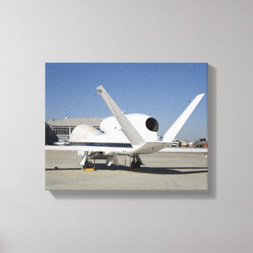 Global Hawk unmanned aircraft Canvas Print