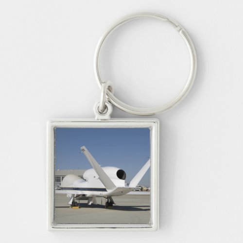 Global Hawk unmanned aircraft Keychain