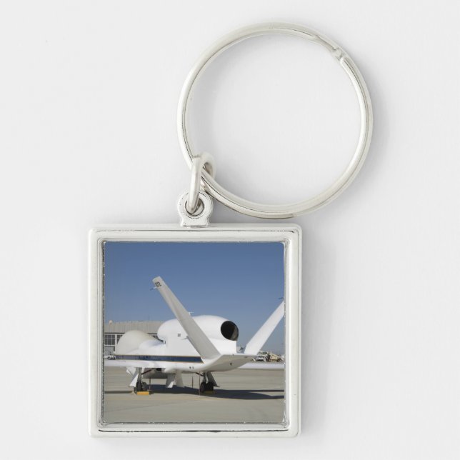 Global Hawk unmanned aircraft Keychain (Front)