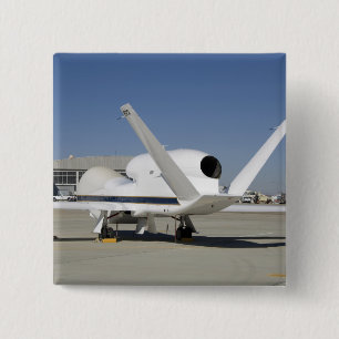 Global Hawk unmanned aircraft Pinback Button
