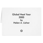 Global Heat year 3000 Cards (Back Horizontal)