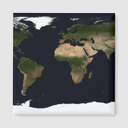 Global image of the world magnet