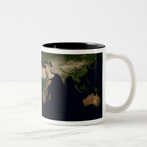 Global image of the world Two_Tone coffee mug