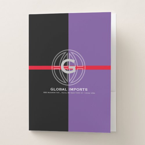 Global Imports Pocket Folder