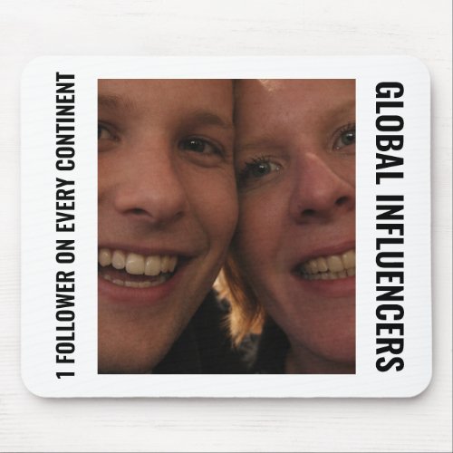 Global Influencers Funny Meme Mouse Pad