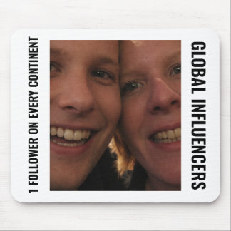 Global Influencers Funny Meme Mouse Pad