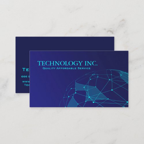 Global Information Technology Business Card