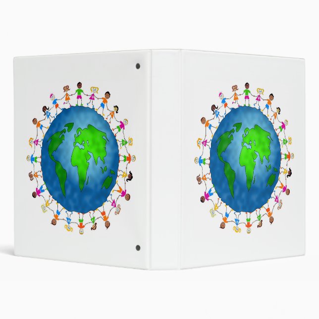 Global Kids 3 Ring Binder (Background)