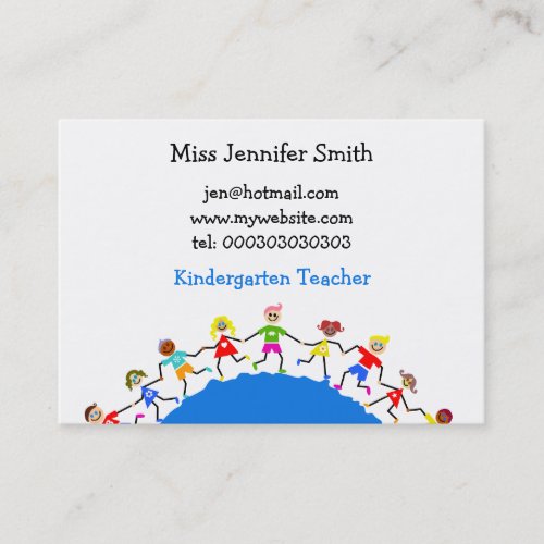 Global Kids, Business Card