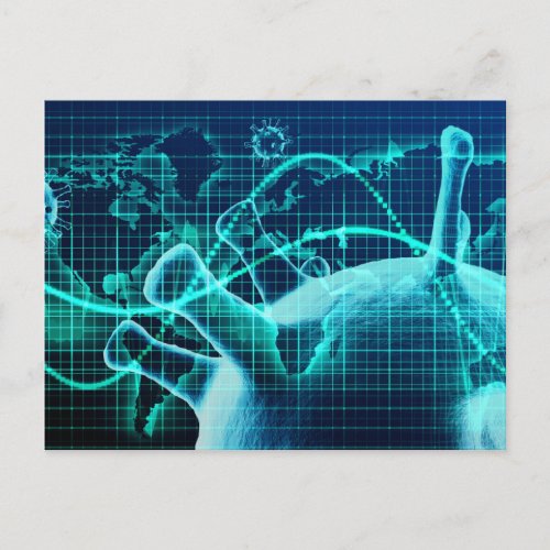 Global Pandemic and Medical Crisis Data Abstract Postcard