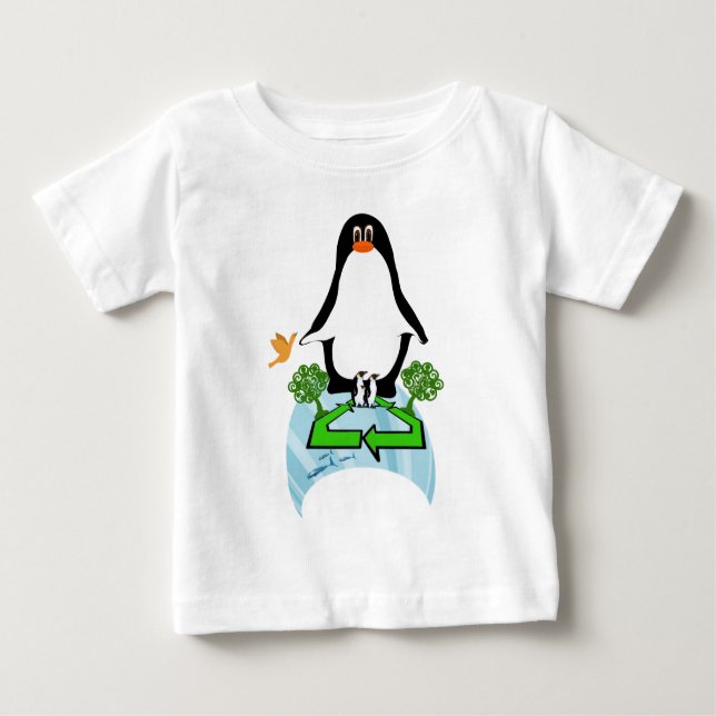 Global Penguin Baby T-Shirt (Front)