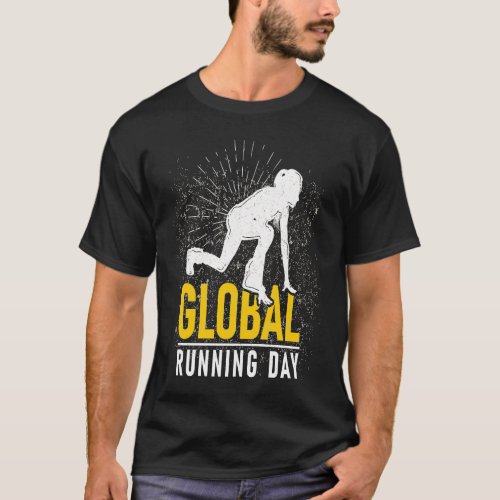 Global Running Day for Global Running Day  Sprint T_Shirt