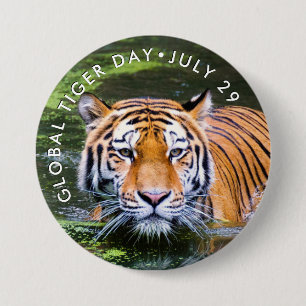 Global Tiger Day, TIGER photo Button
