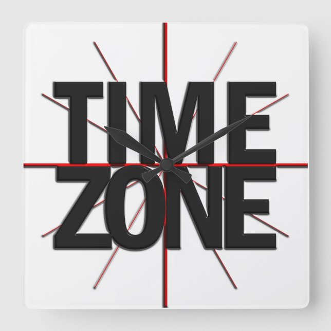Global TImezone Wall Clock (Front)