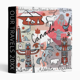 Global Travel - Canada 3 Ring Binder