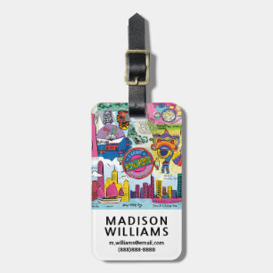 Global Travel - Hong Kong Luggage Tag
