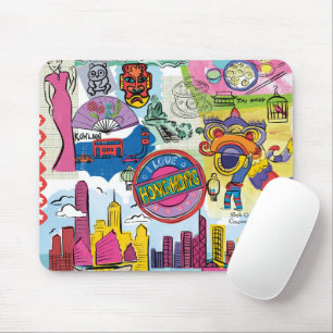 Global Travel - Hong Kong Mouse Pad