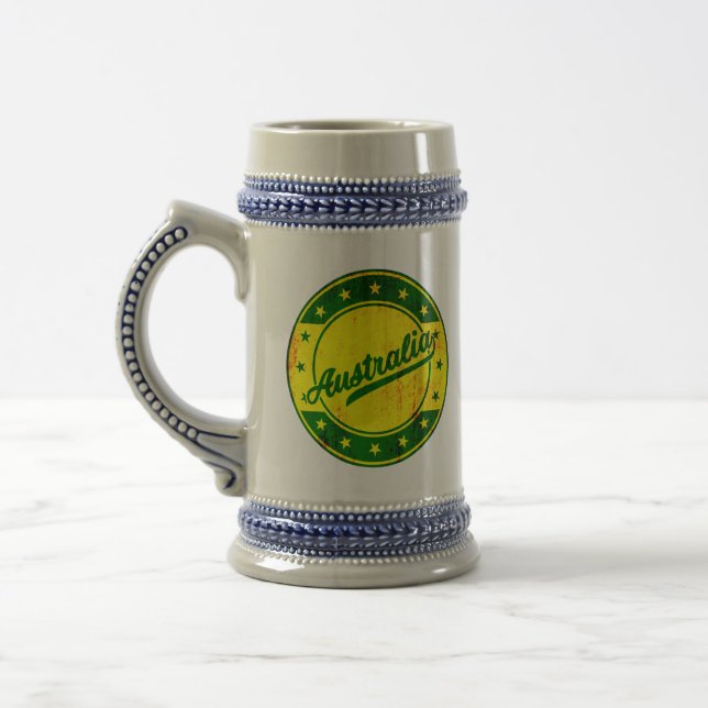 Global Traveler - Australia Beer Stein (Left)