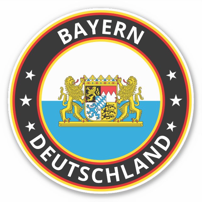 Global Traveler - Bayern | Bavaria (Edit) Sticker (Front)