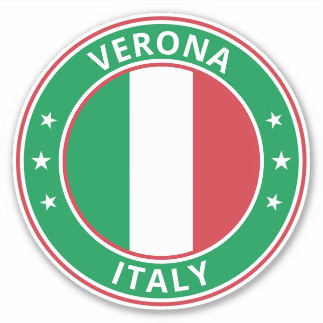 Global Traveler - 'City', Italy (Edit) Sticker (Front)