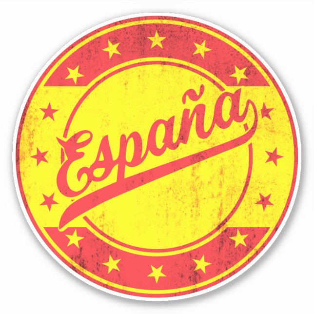 Global Traveler - España | Spain Sticker (Front)