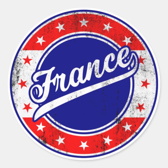Global Traveler - France Sticker (Front)