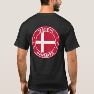 Global Traveler - Made In Danmark Denmark (Edit) T-Shirt