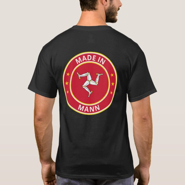 Global Traveler - Made In Mann (Edit) T-Shirt (Back)
