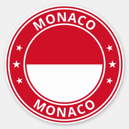 Global Traveler _ Monaco Sticker