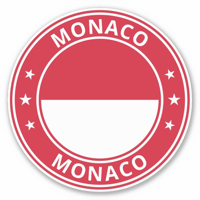 Global Traveler - Monaco Sticker (Front)