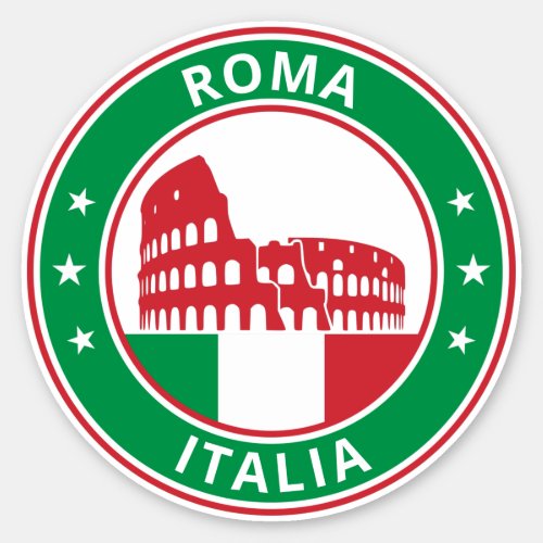 Global Traveler _ Roma Italia Edit Sticker