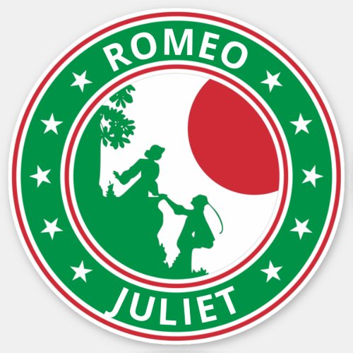 Global Traveler _ Romeo  Juliet Sticker