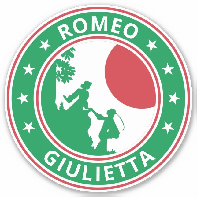 Global Traveler - Romeo y Giulietta Sticker (Front)