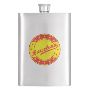 Global Traveller - Barcelona, Spain Flask