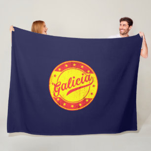 Global Traveller - Galicia, Spain Fleece Blanket