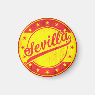 Global Traveller - Sevilla, Spain Magnet