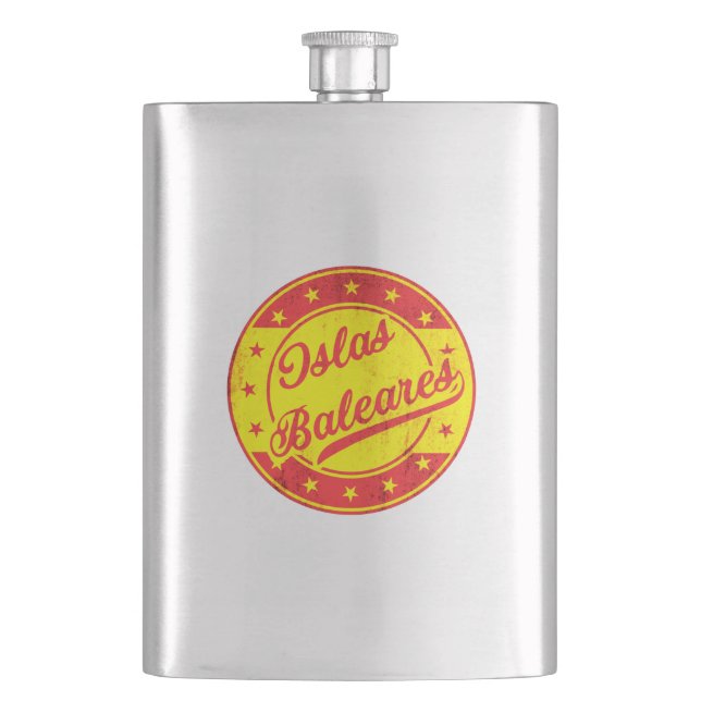 Global Traveller - Spain - Islas Baleares Flask (Front)