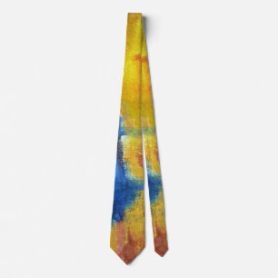 Global Warming abstract Neck Tie