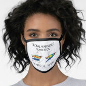 Global Warming? Blame It On El Niño and La Niña Face Mask (Worn Her)