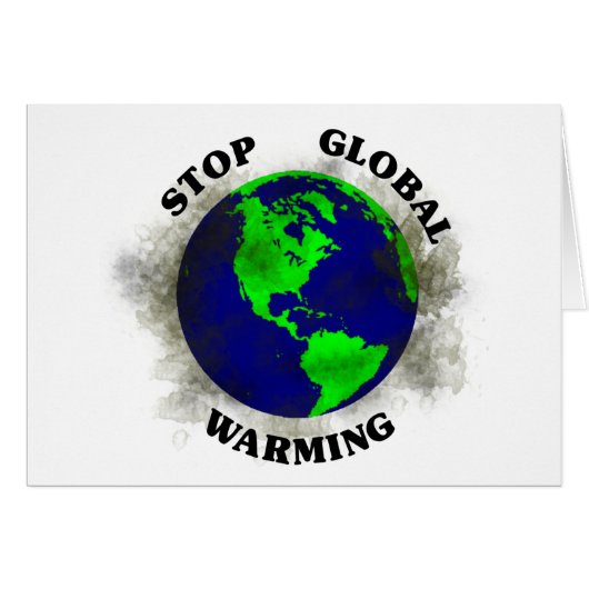 Global Warming Cards (Front Horizontal)