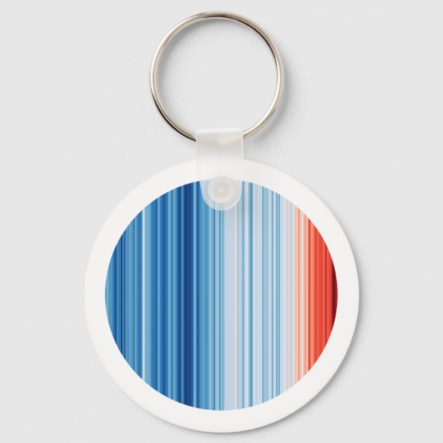 Global Warming Climate Change Earth Environment Keychain (Front)